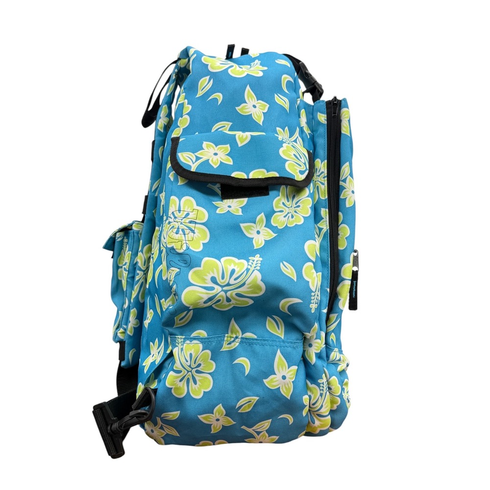 Wilson Tennis Sling Backpack Women Blue Floral Sporty School Hibiscus Pickleball - Picture 6 of 12